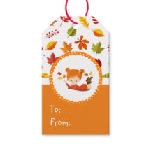 Handgemalte Herbst-Adorable-Girl