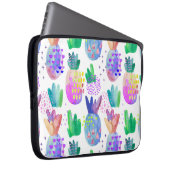 Handgemalte HerbstBlume, nahtlos. Laptopschutzhülle (Vorne Rechts)