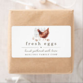 Handgemalte Hühnerfarm oder Coop-Eierkarton (Insitu)