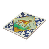 Handgemalte Hunde Delft Reproduction Fliese (Seite)