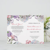 Handgemalte Hydrangea-Hochzeit (Stehend Vorderseite)