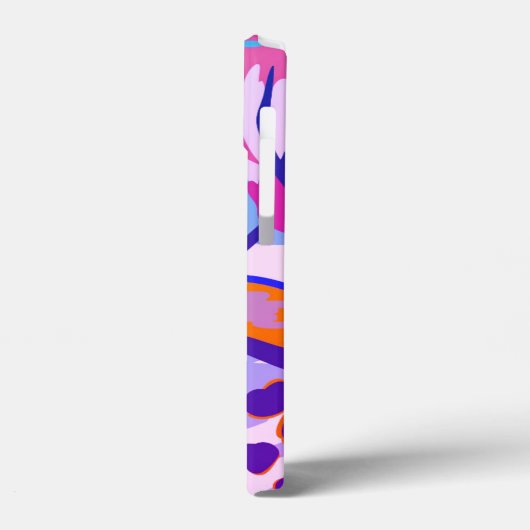 Handgemalte iPhone-Case für künstlerische Petals Case-Mate iPhone Hülle (Rückseite / Links)