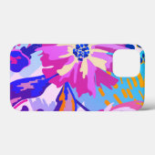 Handgemalte iPhone-Case für künstlerische Petals Case-Mate iPhone Hülle (Rückseite (Horizontal))