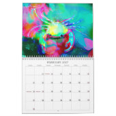 Handgemalte Kinder - Illustration 2025 Kalender (Feb 2027)