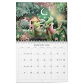 Handgemalte Kinder - Illustration 2026 Kalender (Feb 2026)