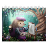 Handgemalte Kinder - Illustration 2026 Kalender (Titelbild)