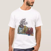 Handgemalte Korallenriffe unter Wasser T-Shirt (Vorderseite)