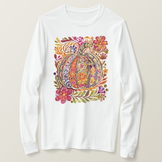 Handgemalte Kunstpumpen-T - Shirt - Rustikaler Fal (Design vorne)