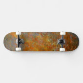 Handgemalte Kunstwerke von Heva Weva Rusty Kupfer Skateboard (Horizontal)