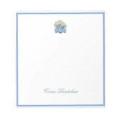 Handgemalte Magnolia Ginger Jar Jars Notepad Notizblock (Vorderseite)