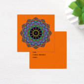 Handgemalte Mandala-Uhr 24 (Schreibtisch)