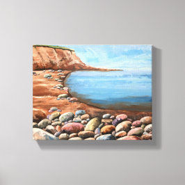 Handgemalte Meereslandschaft Leinwanddruck