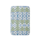 Handgemalte Orange Tree Topiary Ginger Jar Jars Badematte (Vorderseite Vertikal)