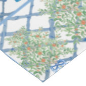 Handgemalte Orange Tree Topiary Ginger Jar Jars Tischdecke (Schrägansicht)