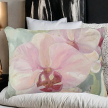 Handgemalte orchid-orchid-elegante Pastellfarben