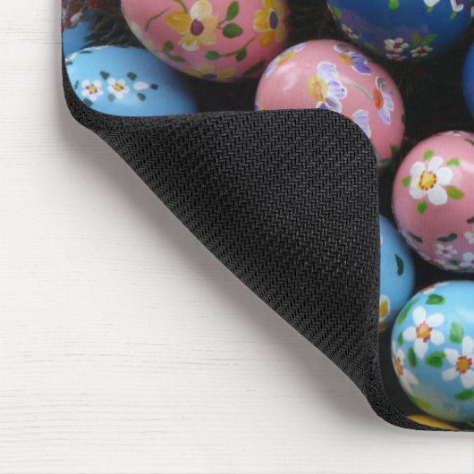 Handgemalte Ostereier Mousepad (Ecke)
