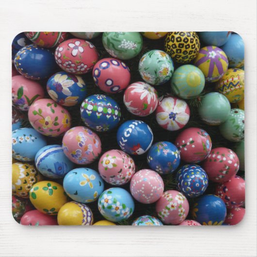 Handgemalte Ostereier Mousepad (Vorne)