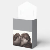 Handgemalte Otters - Zender Moment Wildlife Art Geschenkschachtel (Geöffnet)