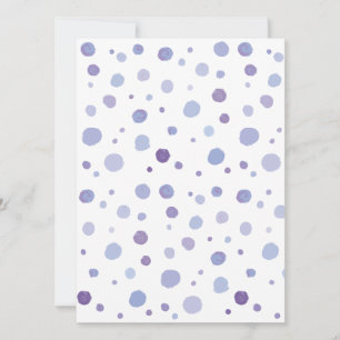 handgemalte Polka Punkte