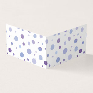 handgemalte Polka Punkte