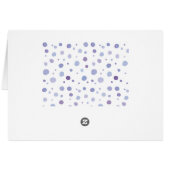 handgemalte Polka Punkte (Rückseite Horizontal)