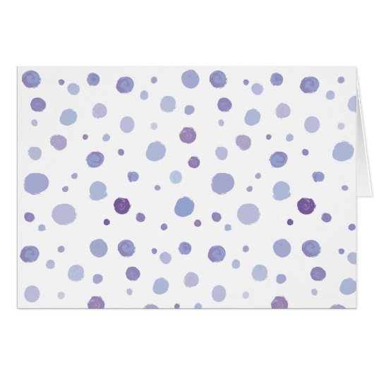 handgemalte Polka Punkte (Vorderseite (Horizontal))