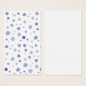 handgemalte Polka Punkte (Vorne & Hinten)