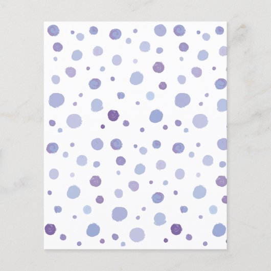 handgemalte Polka Punkte (Vorderseite)