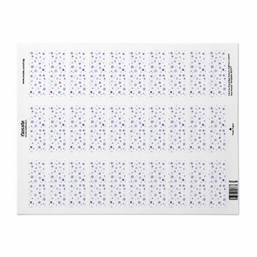 handgemalte Polka Punkte (Vorne)