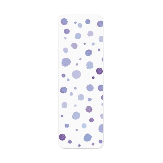 handgemalte Polka Punkte (Vorne)