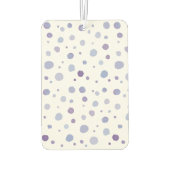 handgemalte Polka Punkte Autolufterfrischer (Rückseite)