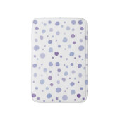 handgemalte Polka Punkte Badematte (Vorderseite Vertikal)