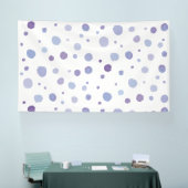handgemalte Polka Punkte Banner (Messe)