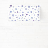 handgemalte Polka Punkte Banner (InSitu)