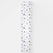 handgemalte Polka Punkte Banner (Vertikal)