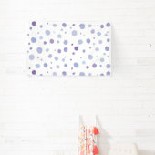 handgemalte Polka Punkte Banner (InSitu)