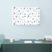 handgemalte Polka Punkte Banner (Messe)