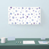 handgemalte Polka Punkte Banner (Messe)