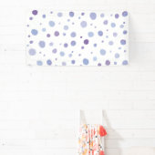 handgemalte Polka Punkte Banner (InSitu)