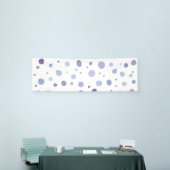 handgemalte Polka Punkte Banner (Messeveranstaltung)
