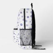 handgemalte Polka Punkte Bedruckter Rucksack (Rechts)