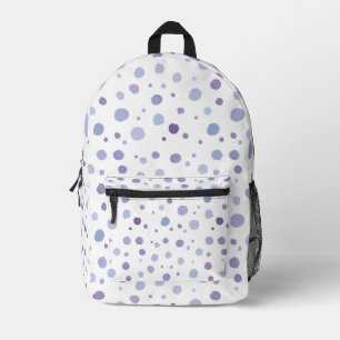 handgemalte Polka Punkte Bedruckter Rucksack