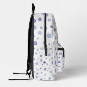 handgemalte Polka Punkte Bedruckter Rucksack (Links)