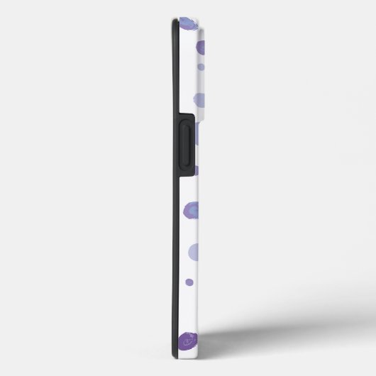 handgemalte Polka Punkte Case-Mate iPhone Hülle (Rückseite / Rechts)