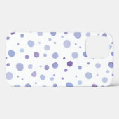 handgemalte Polka Punkte Case-Mate iPhone Hülle (Rückseite (Horizontal))
