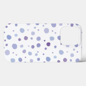 handgemalte Polka Punkte Case-Mate iPhone Hülle (Rückseite (Horizontal))