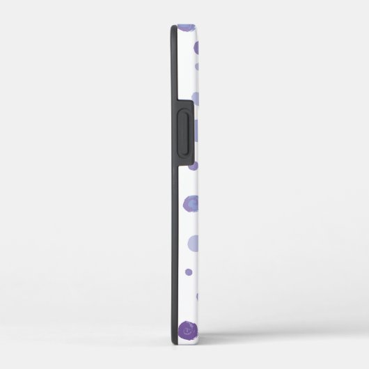 handgemalte Polka Punkte Case-Mate iPhone Hülle (Rückseite / Rechts)