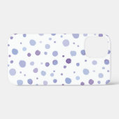 handgemalte Polka Punkte Case-Mate iPhone Hülle (Rückseite (Horizontal))