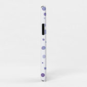 handgemalte Polka Punkte Case-Mate iPhone Hülle (Hinten/Rechts)