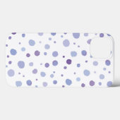 handgemalte Polka Punkte Case-Mate iPhone Hülle (Rückseite (Horizontal))